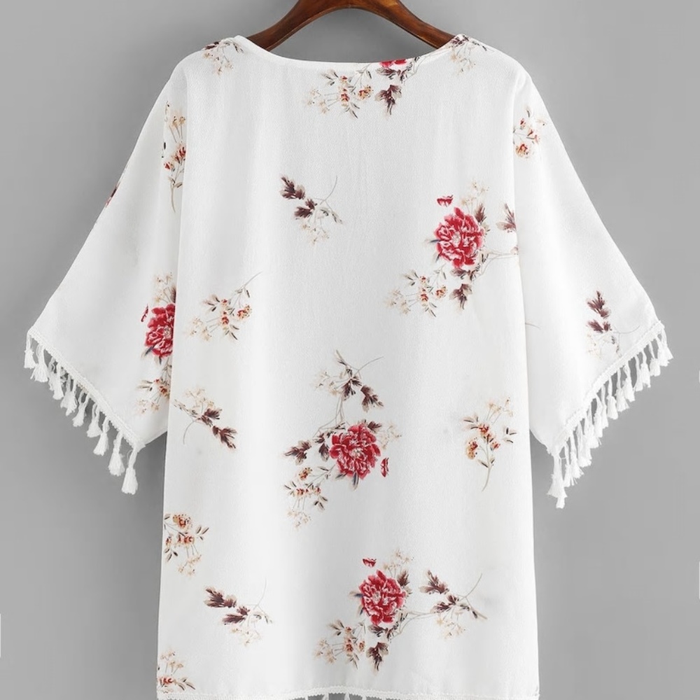 FLORAL KIMONO - Picture 2 of 3